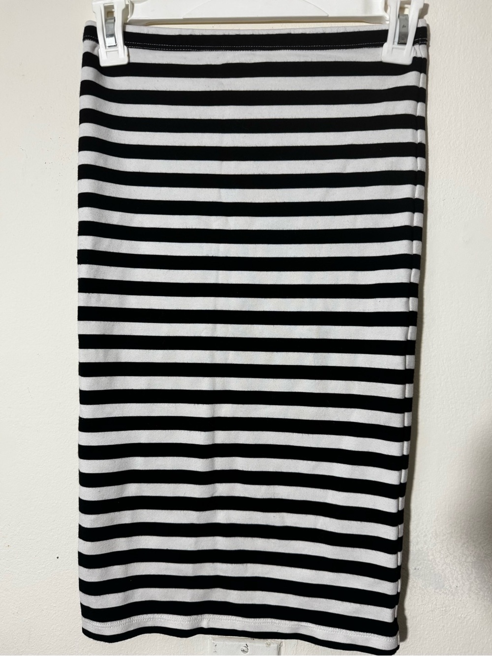BB Dakota Classic Black & White Striped Bodycon Pencil Skirt Sz XSiui